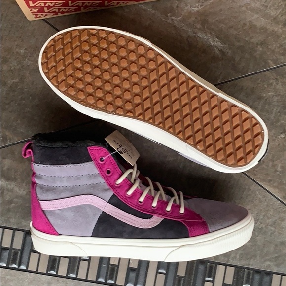 VANS Sk8-Hi 46 Mte Dx Mte Lilac Grey/Obsidian men’ - Picture 3 of 16